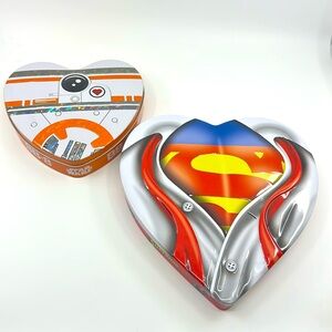 ***FREE Superman / Star Wars BB8 Valentines Tins with bundle of $10 or more